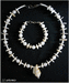 Морской набор: ожерелье + браслет