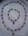 Фиолетовый комплект, 150 р.